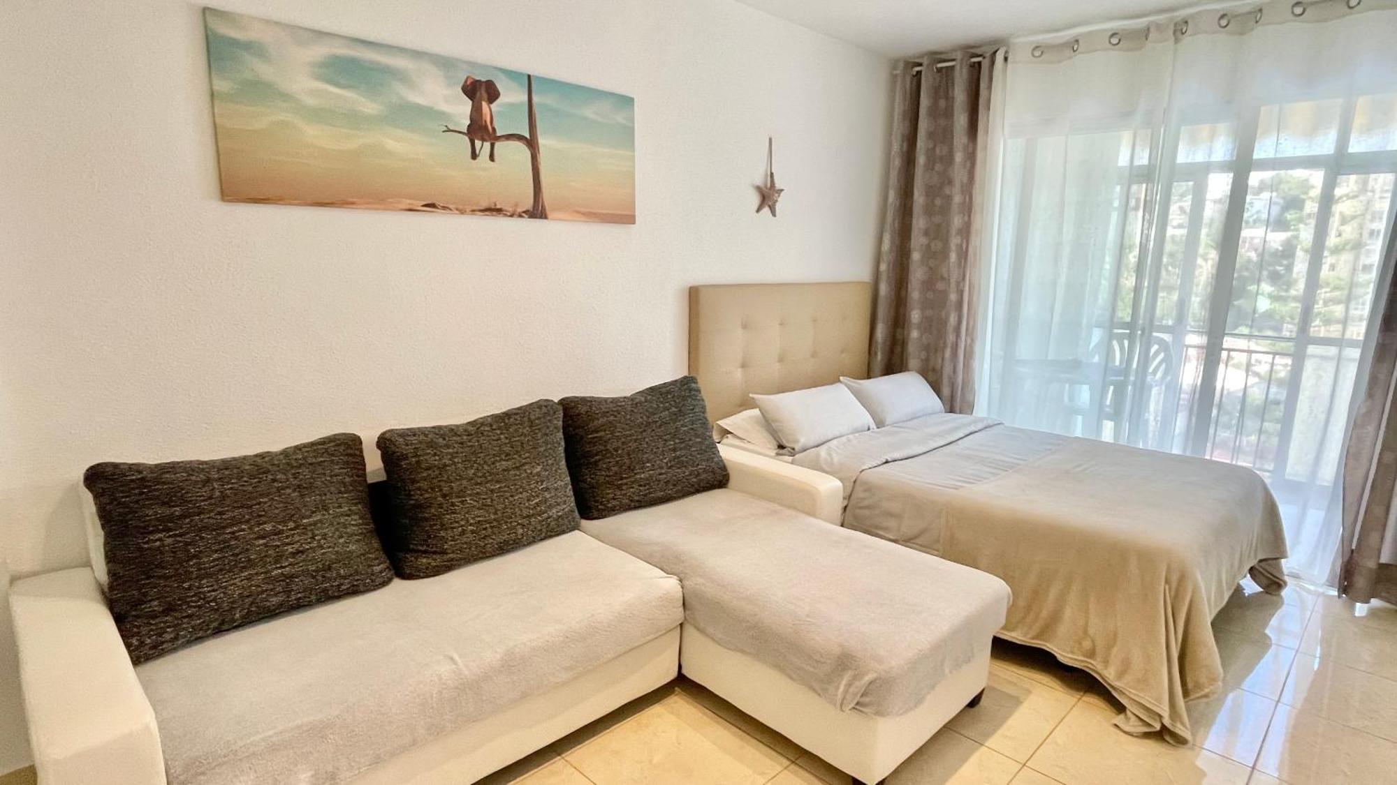 Beach Studio Apartment Hannibal La Cala Finestrat Benidorm Exterior photo